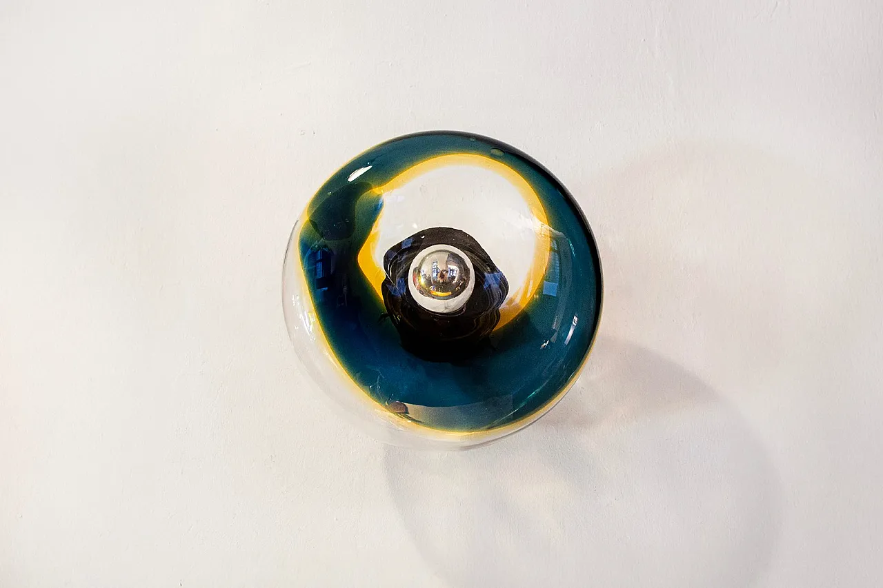 Applique in Murano glass, 1970s 1