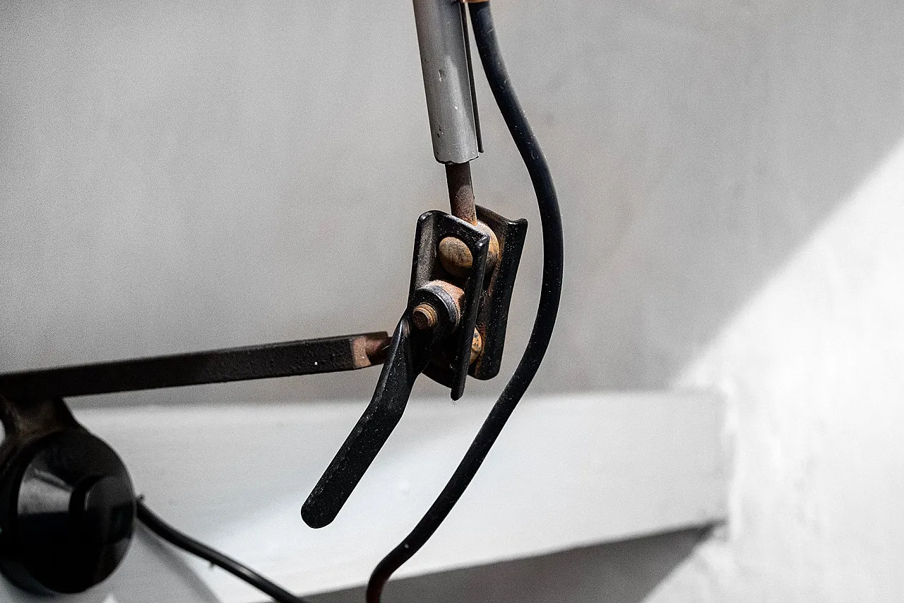 Aggregato model table lamp by Enzo Mari for Artemide, 1970s 3