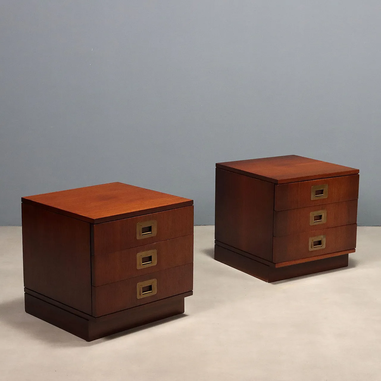 Pair of bedside tables, 1960s 1
