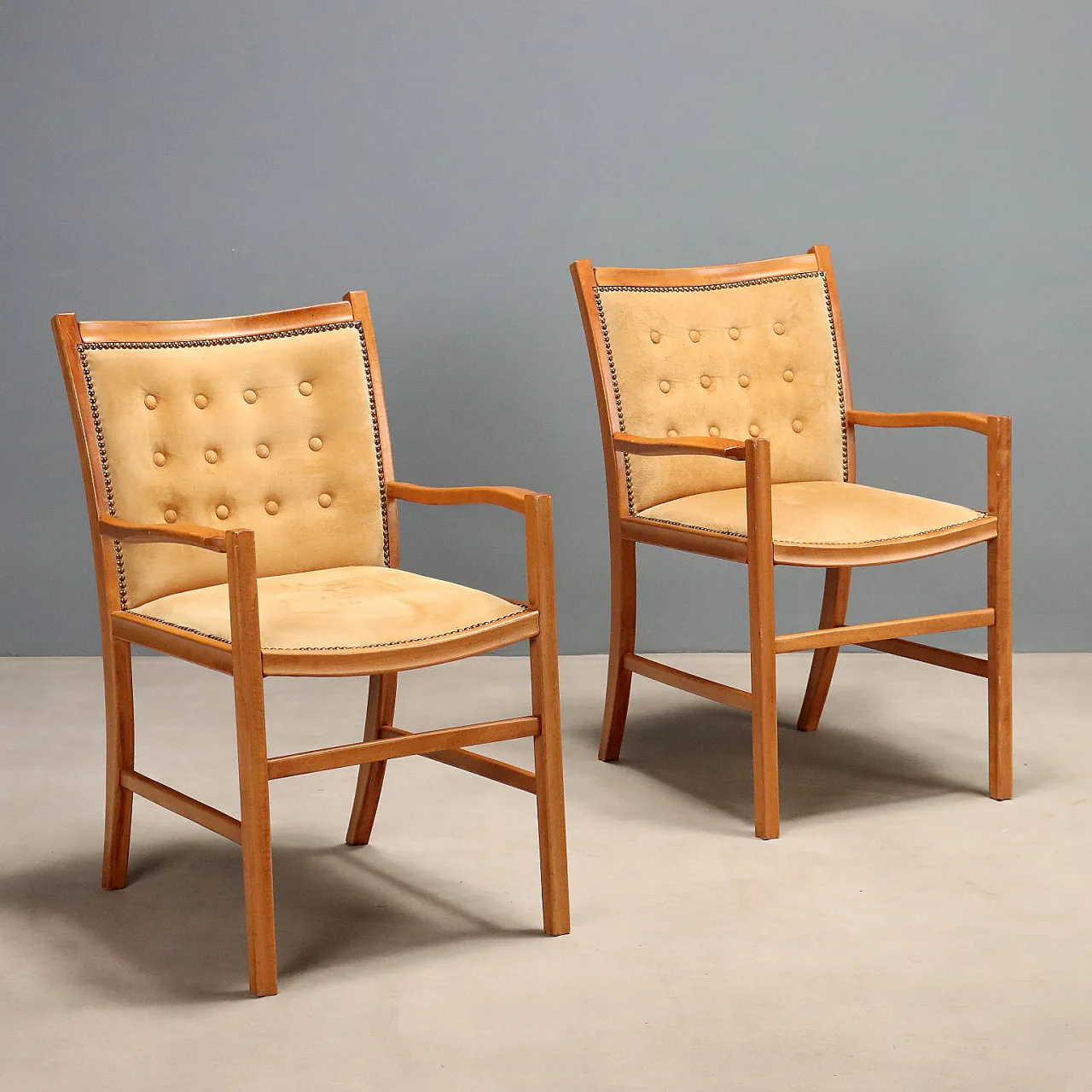 Pair of Reginella chairs by Luciano Frigerio, 1970s 1