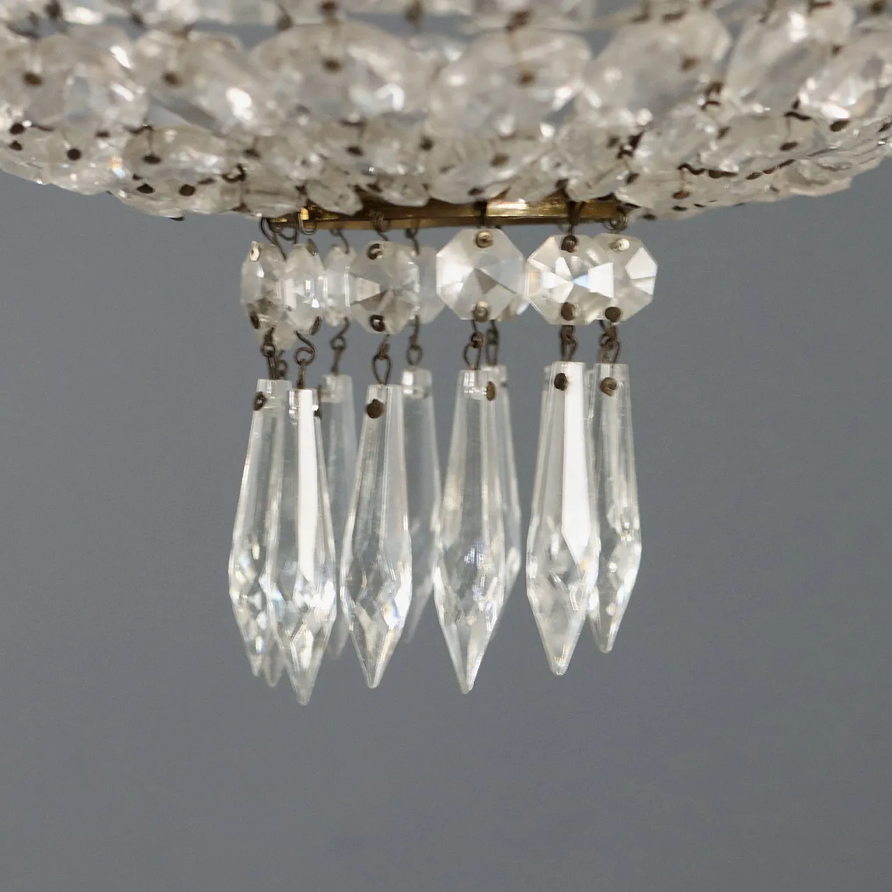 Hot air balloon chandelier, 19th century 4
