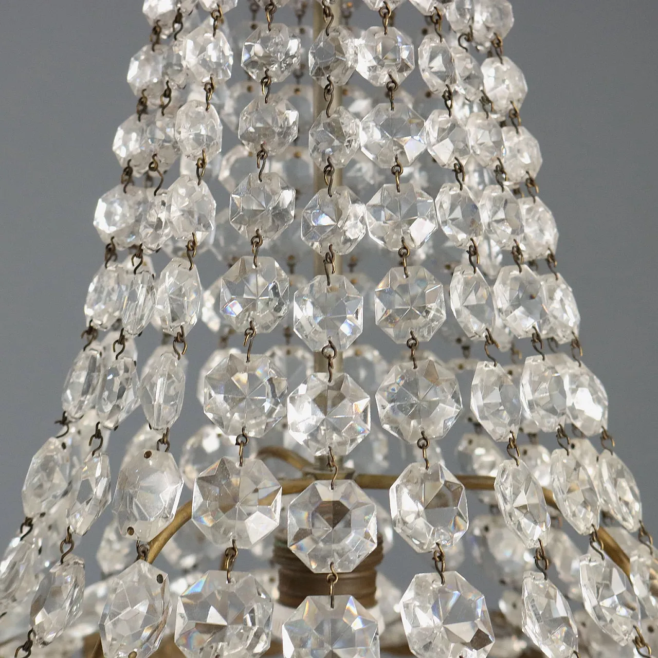 Hot air balloon chandelier, 19th century 5