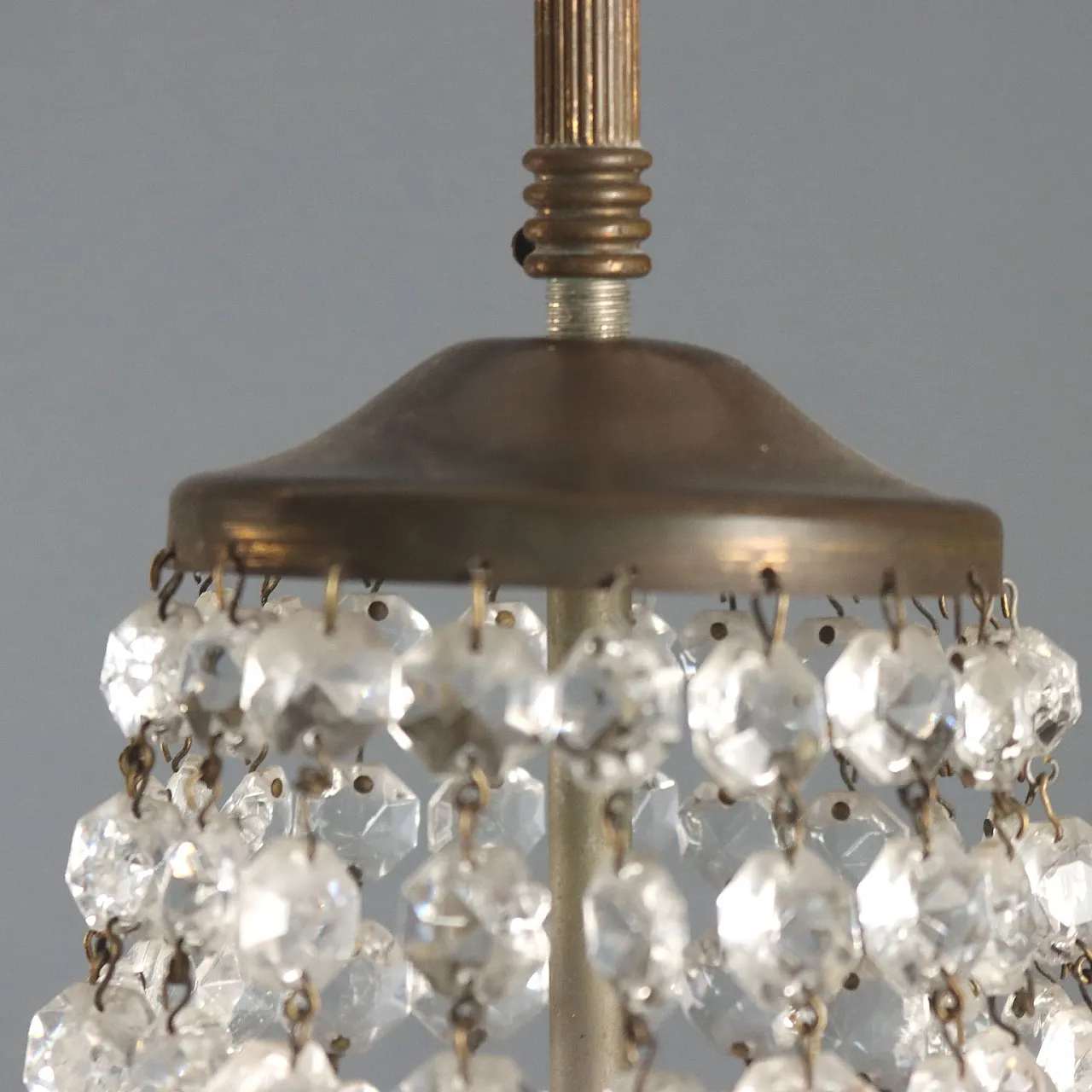 Hot air balloon chandelier, 19th century 7