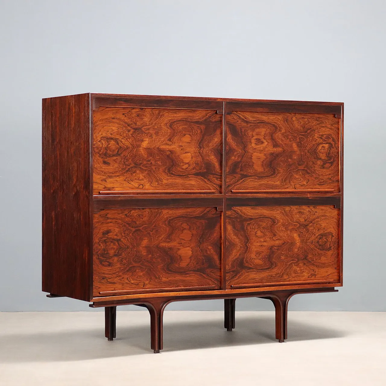 Highboard 504 by Gianfranco Frattini for Bernini, 20th century 1