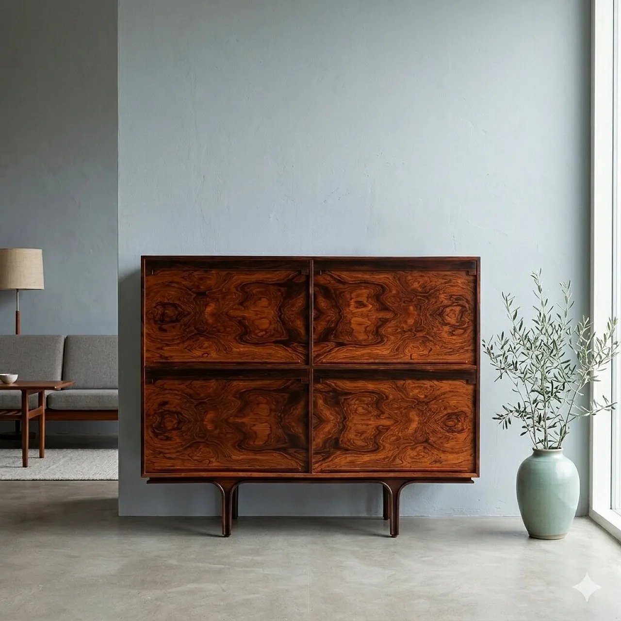 Highboard 504 by Gianfranco Frattini for Bernini, 20th century 2
