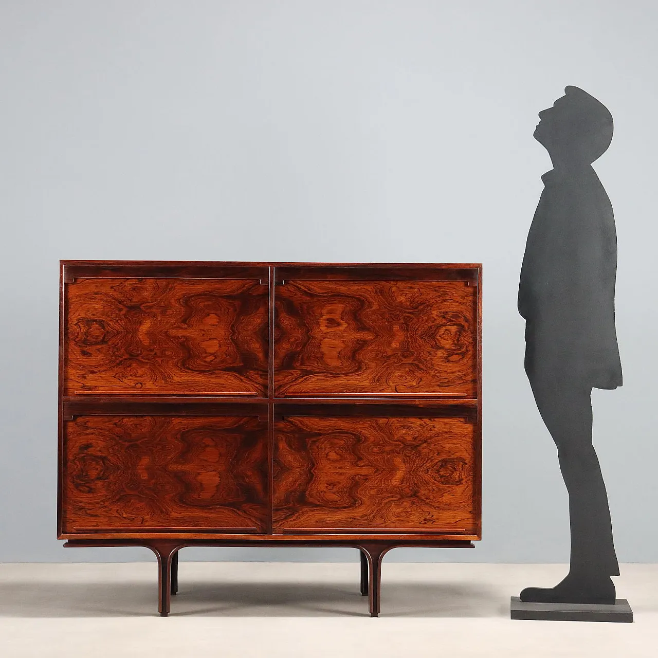 Highboard 504 by Gianfranco Frattini for Bernini, 20th century 3