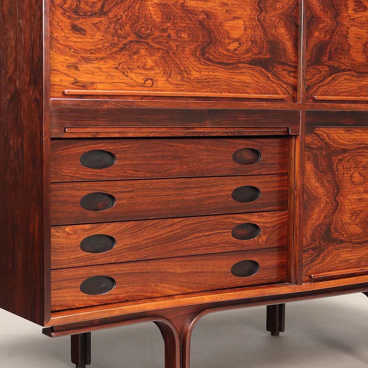 Highboard 504 by Gianfranco Frattini for Bernini, 20th century 9
