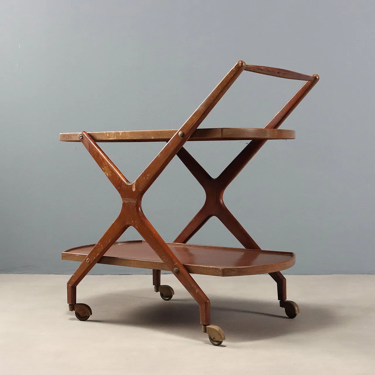 Wooden cart, 1950s 8