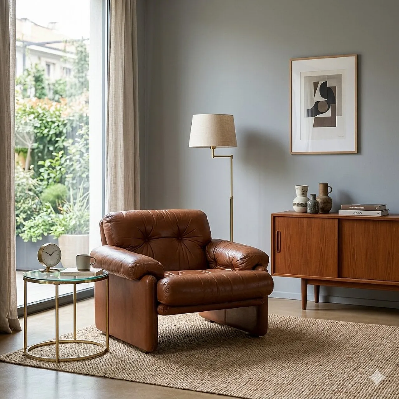 Coronado armchair by Afra & Tobia Scarpa, 20th century 2