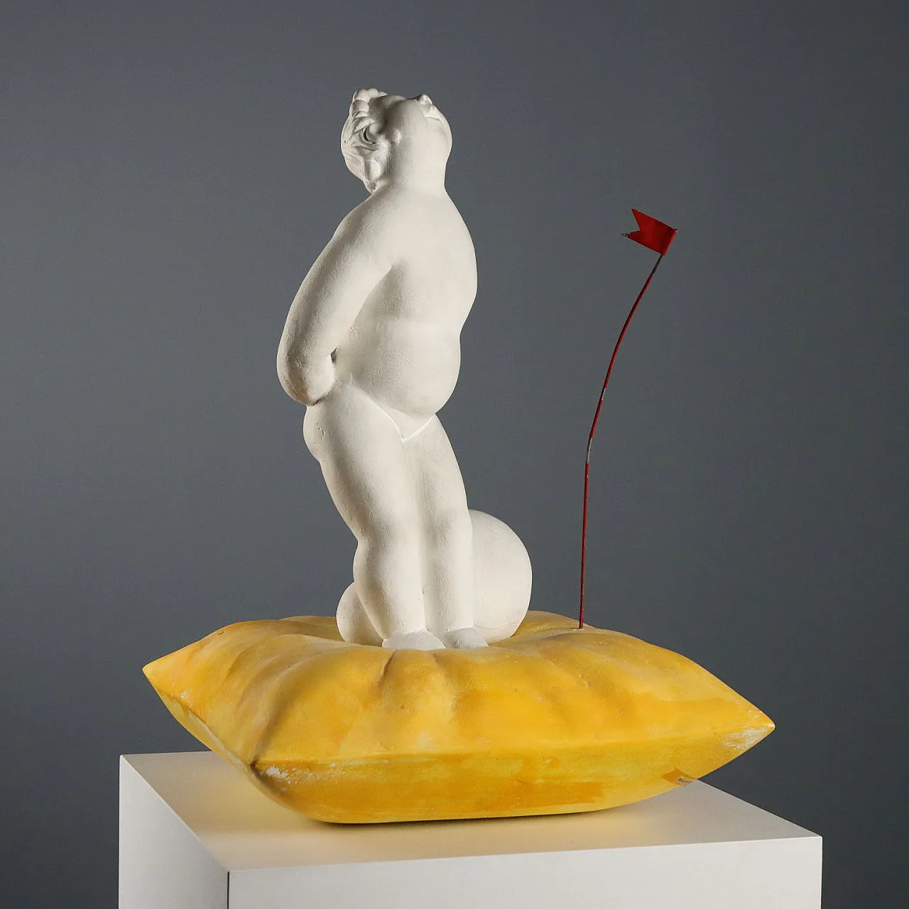 Walter Guidobaldi, ceramica smaltata e gesso, anni 2000 1