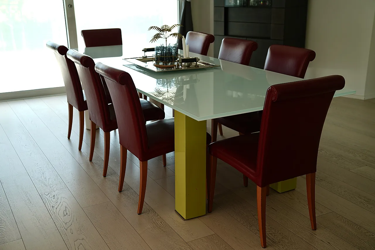8 Poltrona Frau Vittoria Model Chairs, 2000s 1