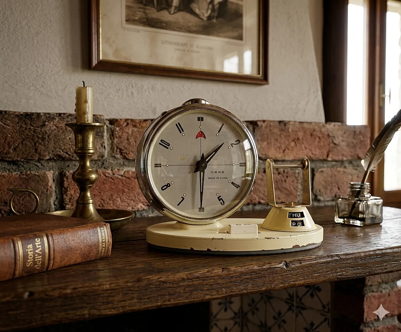 Table clock, 1960s 15