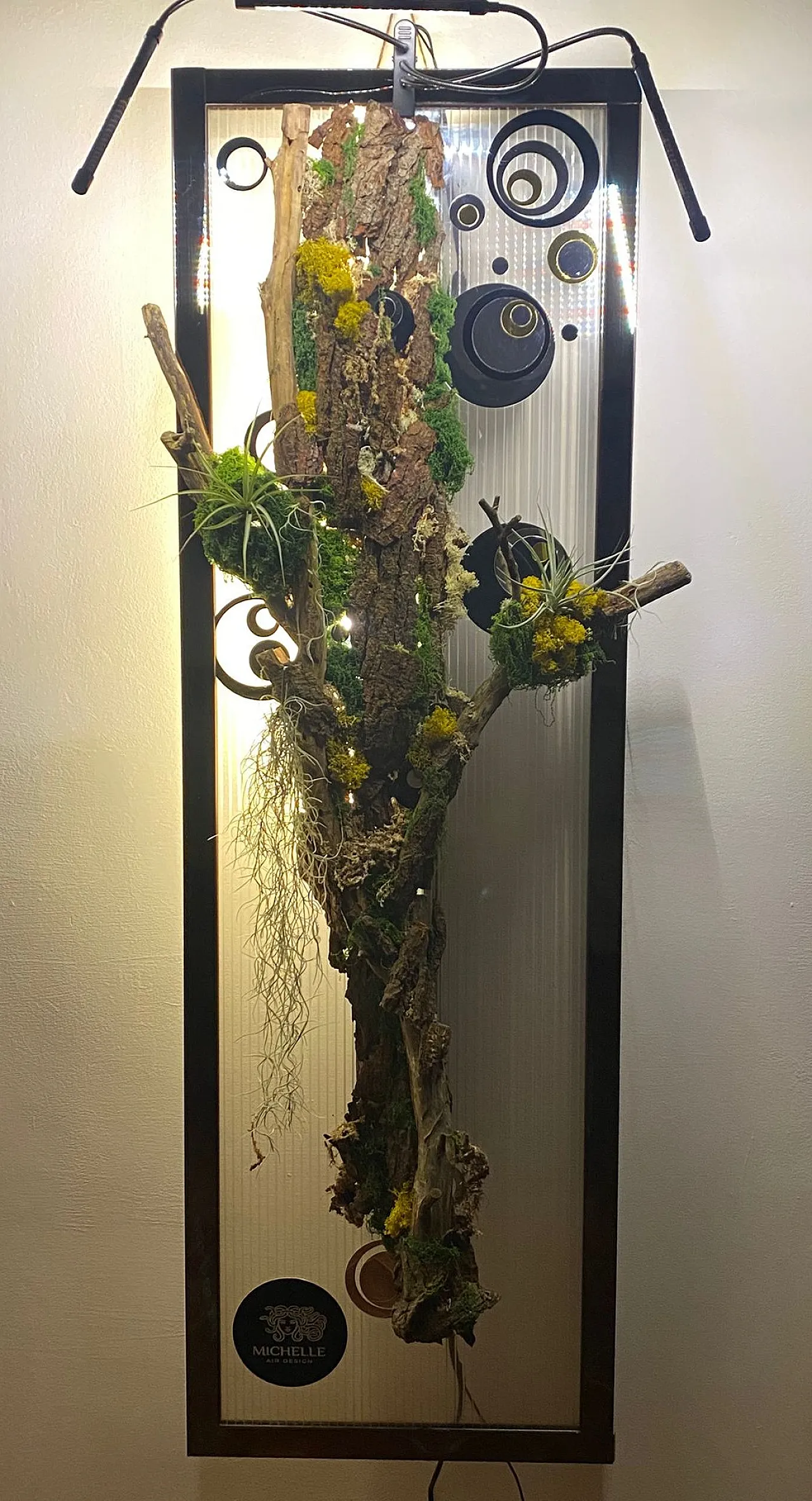 Vertical Light Installation Respiro by Biophilic, 2000s 6