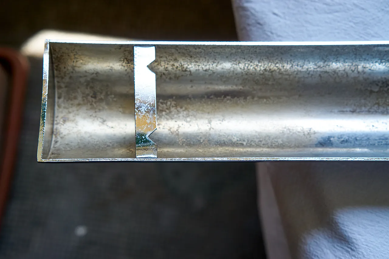 Metal and Murano glass wall lamp, 70s 10