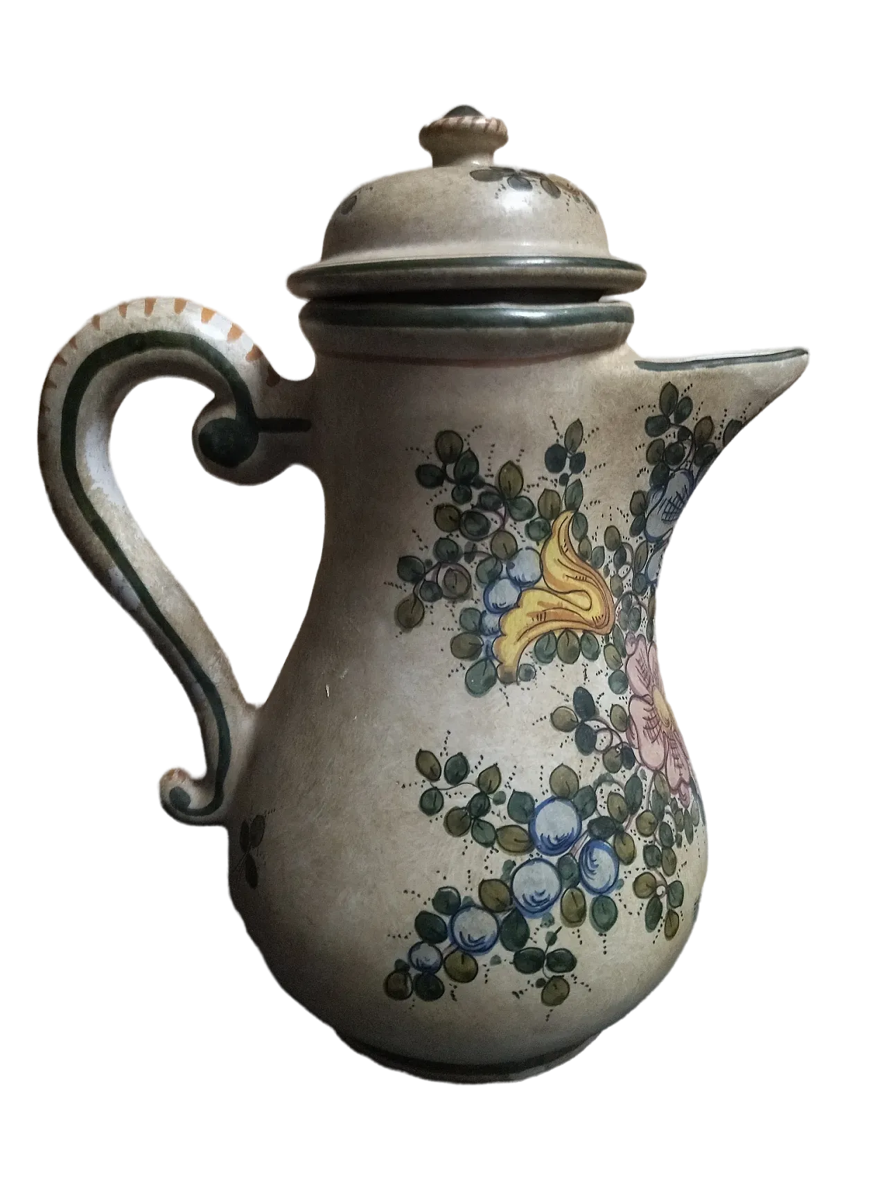 Deruta jug hand painted 4