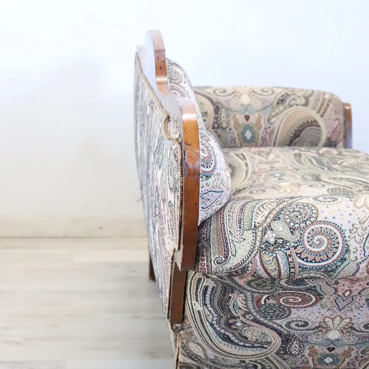 Chaise Longue antica in noce, '800 7