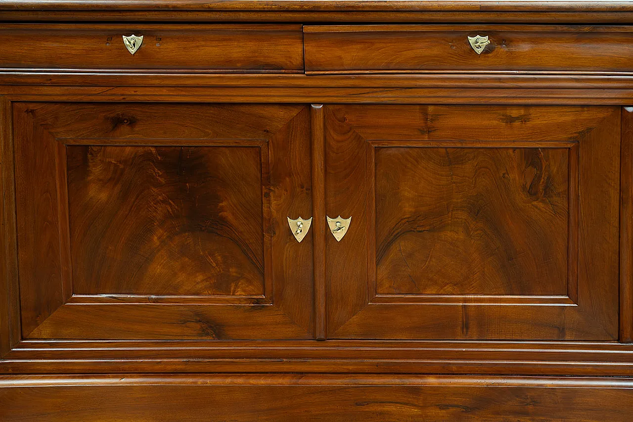 Credenza provenzale a cappuccina in massello di noce Francia, '800 2