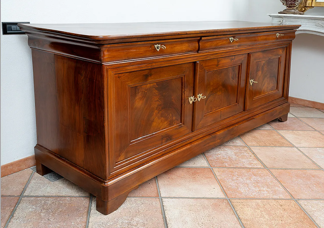 Credenza provenzale a cappuccina in massello di noce Francia, '800 3