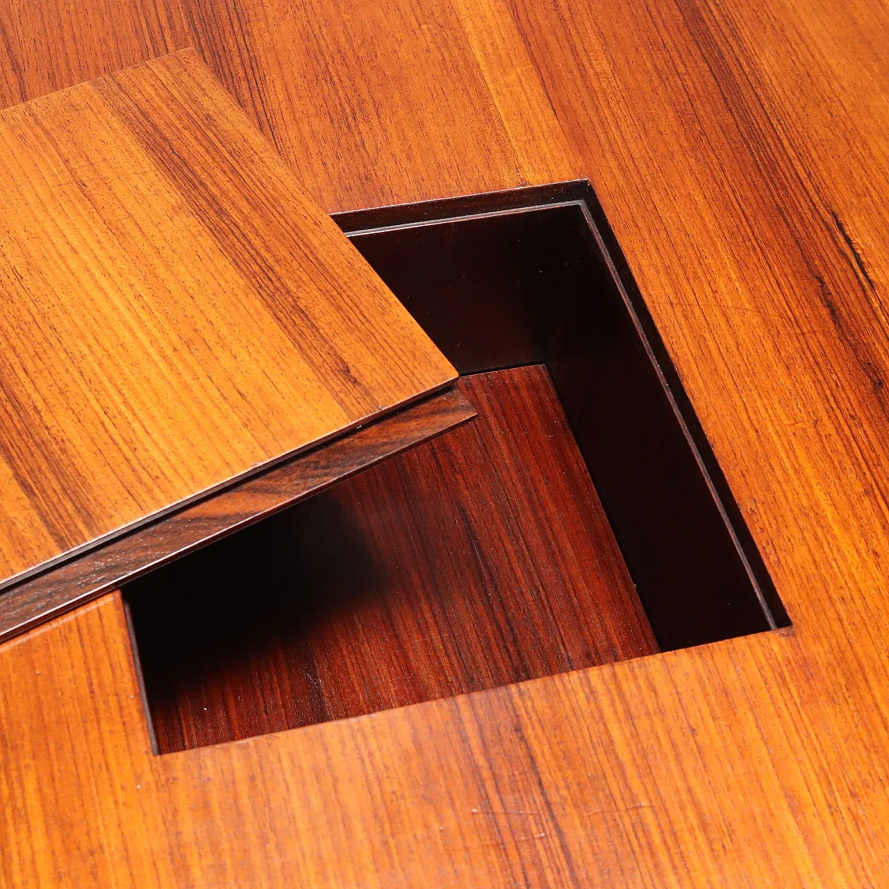 Square coffee table produced by Arflex, 20th century 9