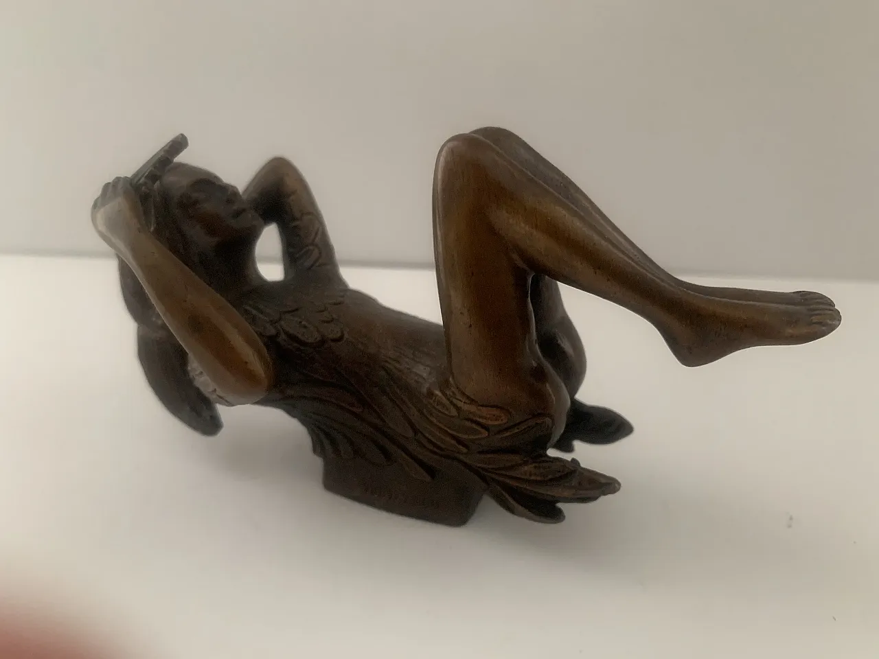Ernst Fuchs Sculpture Bronze Kunst Köngin der Nacht Papageno Bronce 1