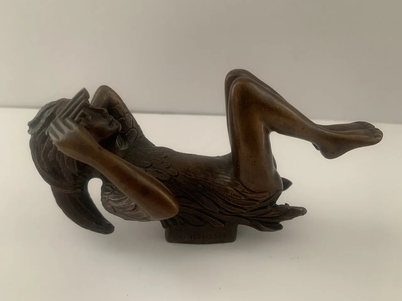 Ernst Fuchs Sculpture Bronze Kunst Köngin der Nacht Papageno Bronce 10