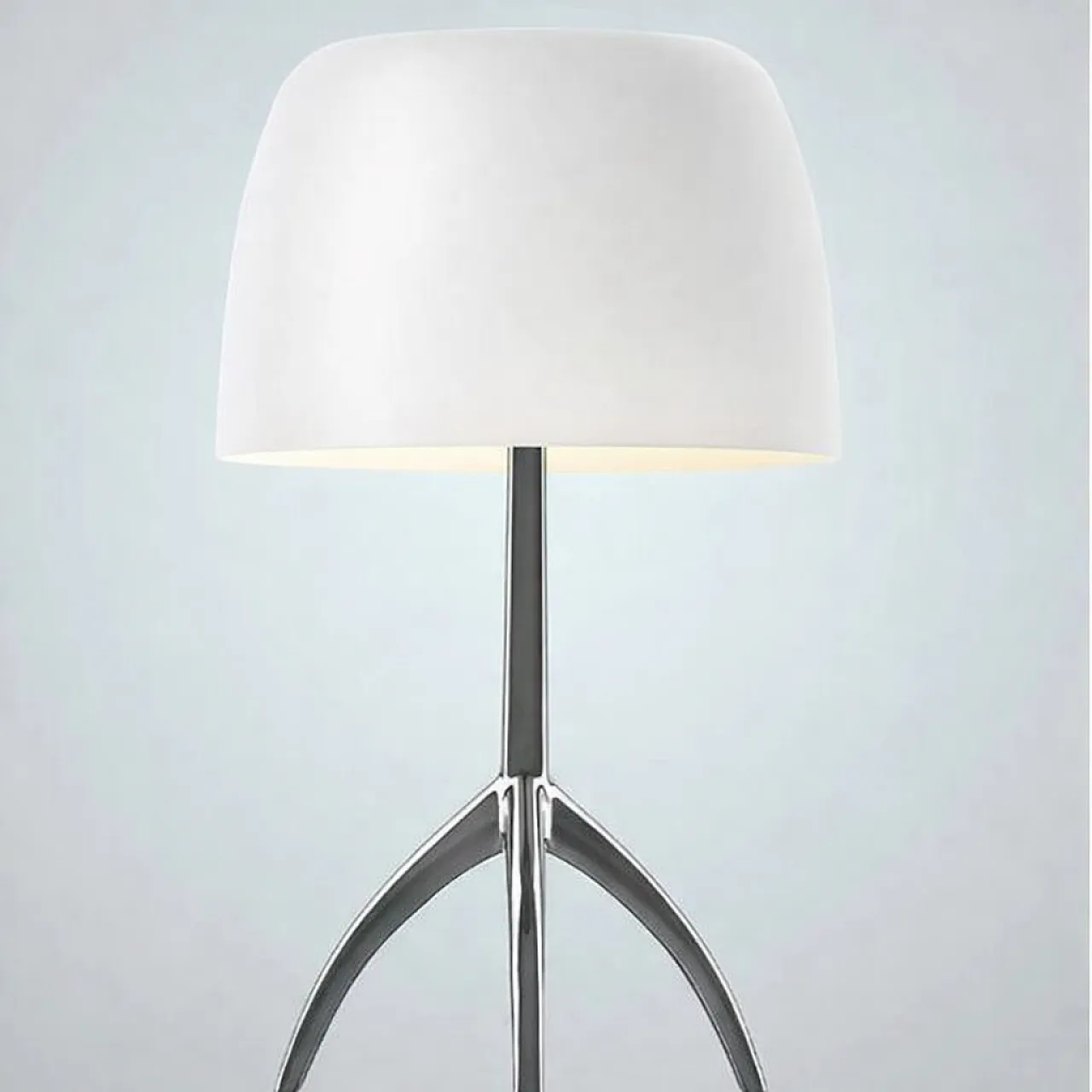 Vetro Lumiere piccolo bianco satinato Foscarini 3