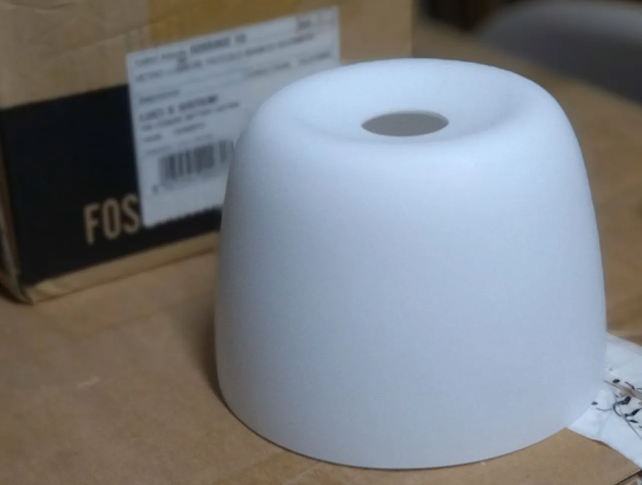 Vetro Lumiere piccolo bianco satinato Foscarini 6