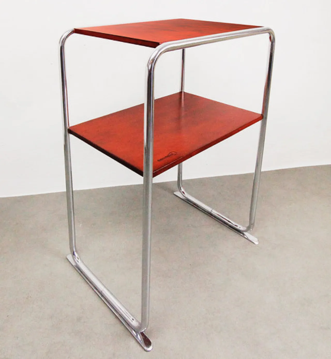 Bauhaus chrome table by Marcel Breuer "Carmin small" 4