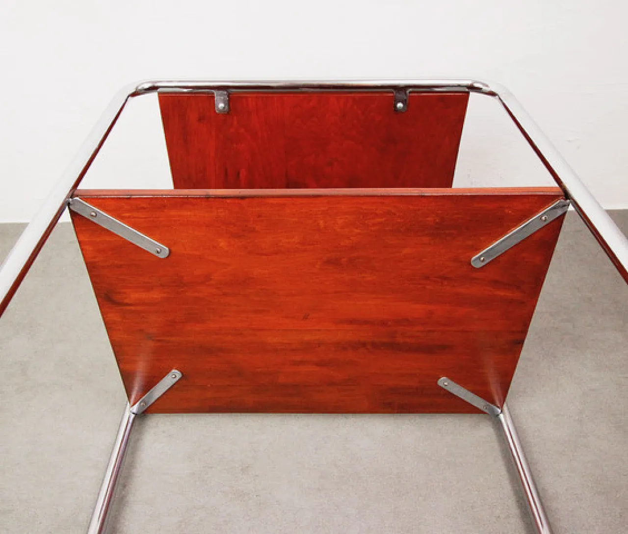 Bauhaus chrome table by Marcel Breuer "Carmin small" 12