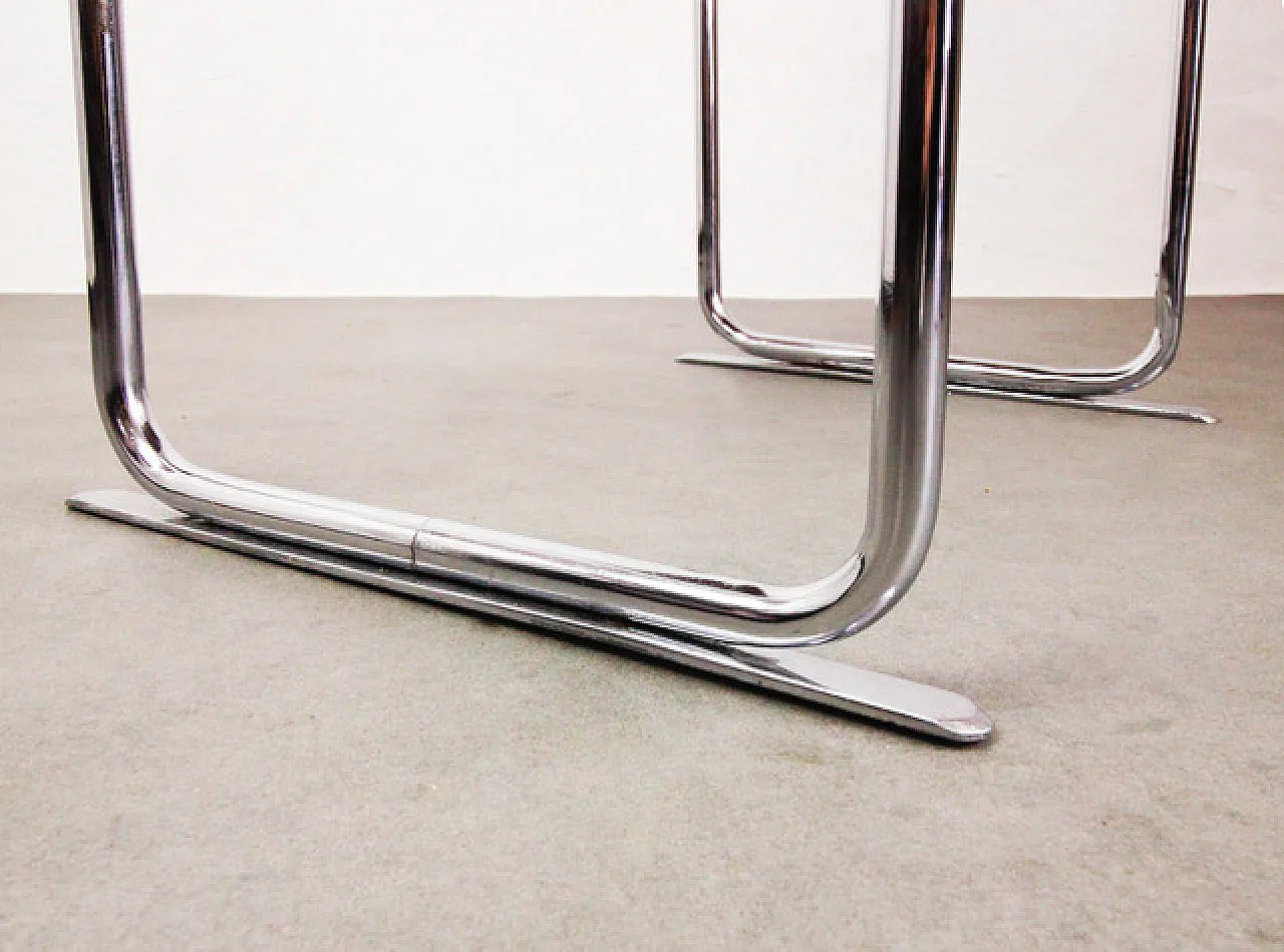 Bauhaus chrome table by Marcel Breuer "Carmin small" 13