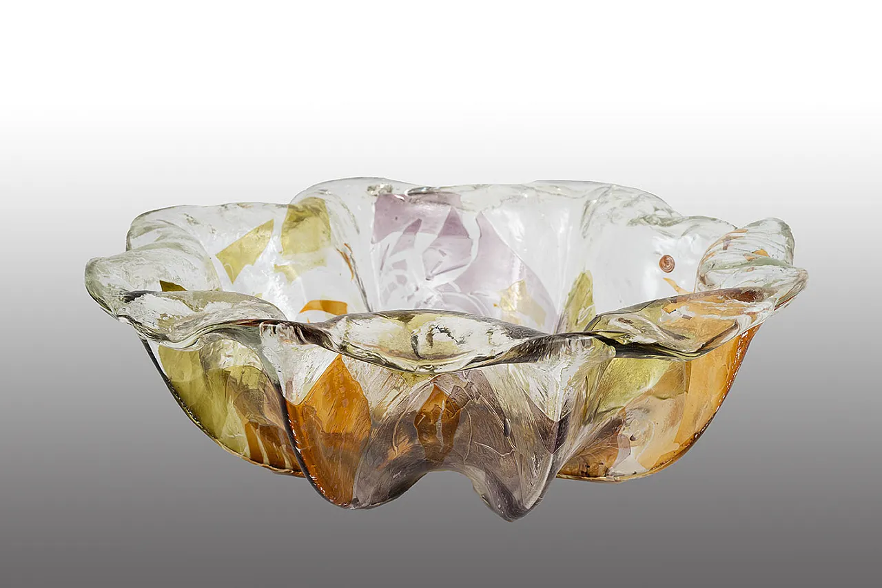 Murano glass centrepiece. 20th century period. 1