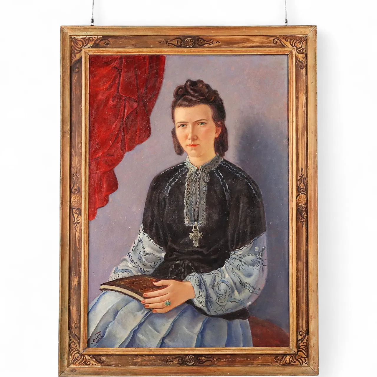 Painting by Attilio Corsetti, 20th century 11