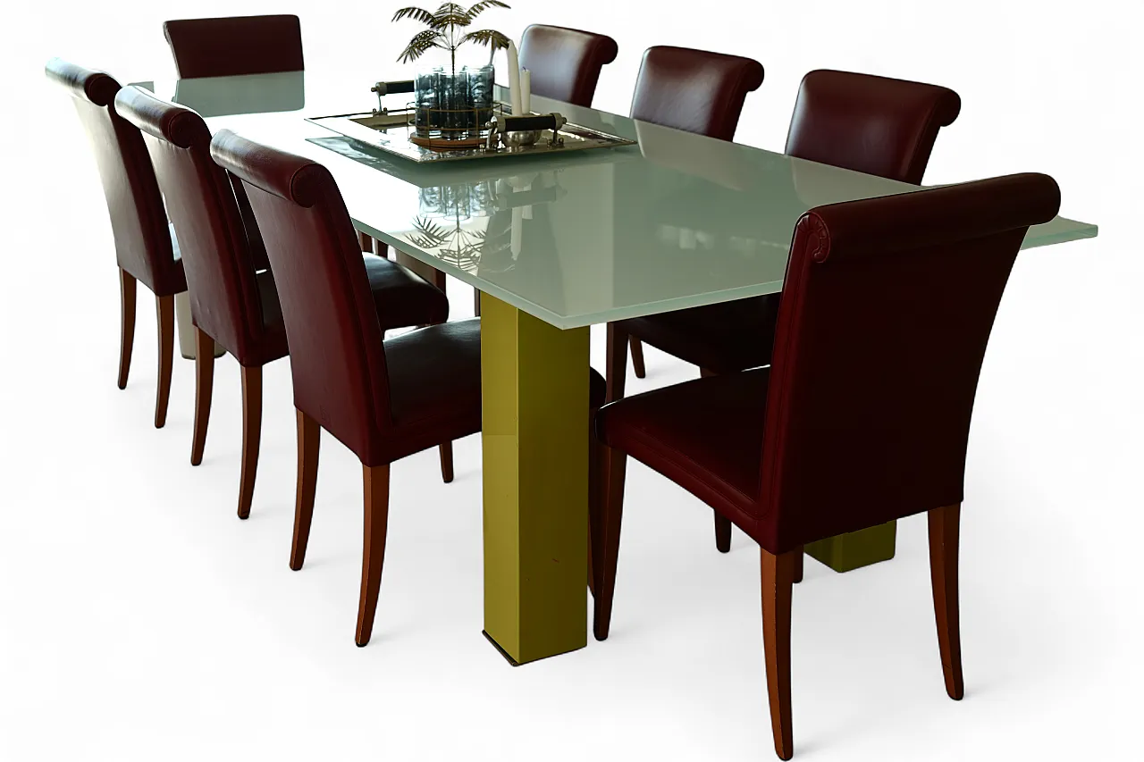 8 Poltrona Frau Vittoria Model Chairs, 2000s 7