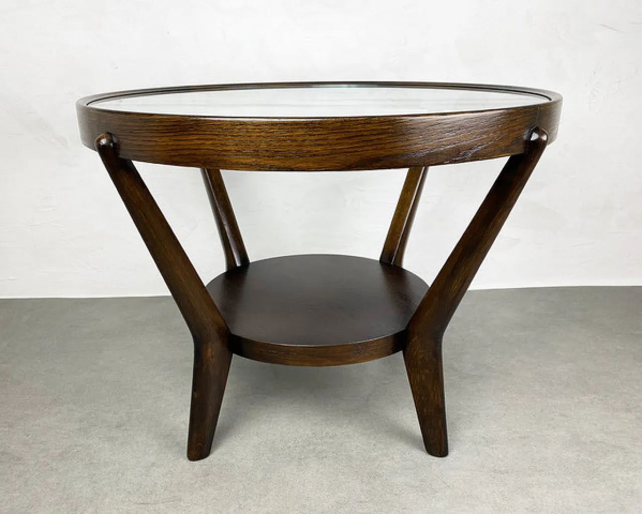 Coffee table by Kropáček & Koželka "Night Saturn" - 1950s 3