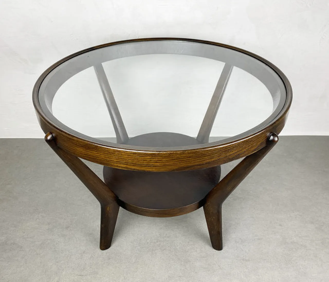 Coffee table by Kropáček & Koželka "Night Saturn" - 1950s 5