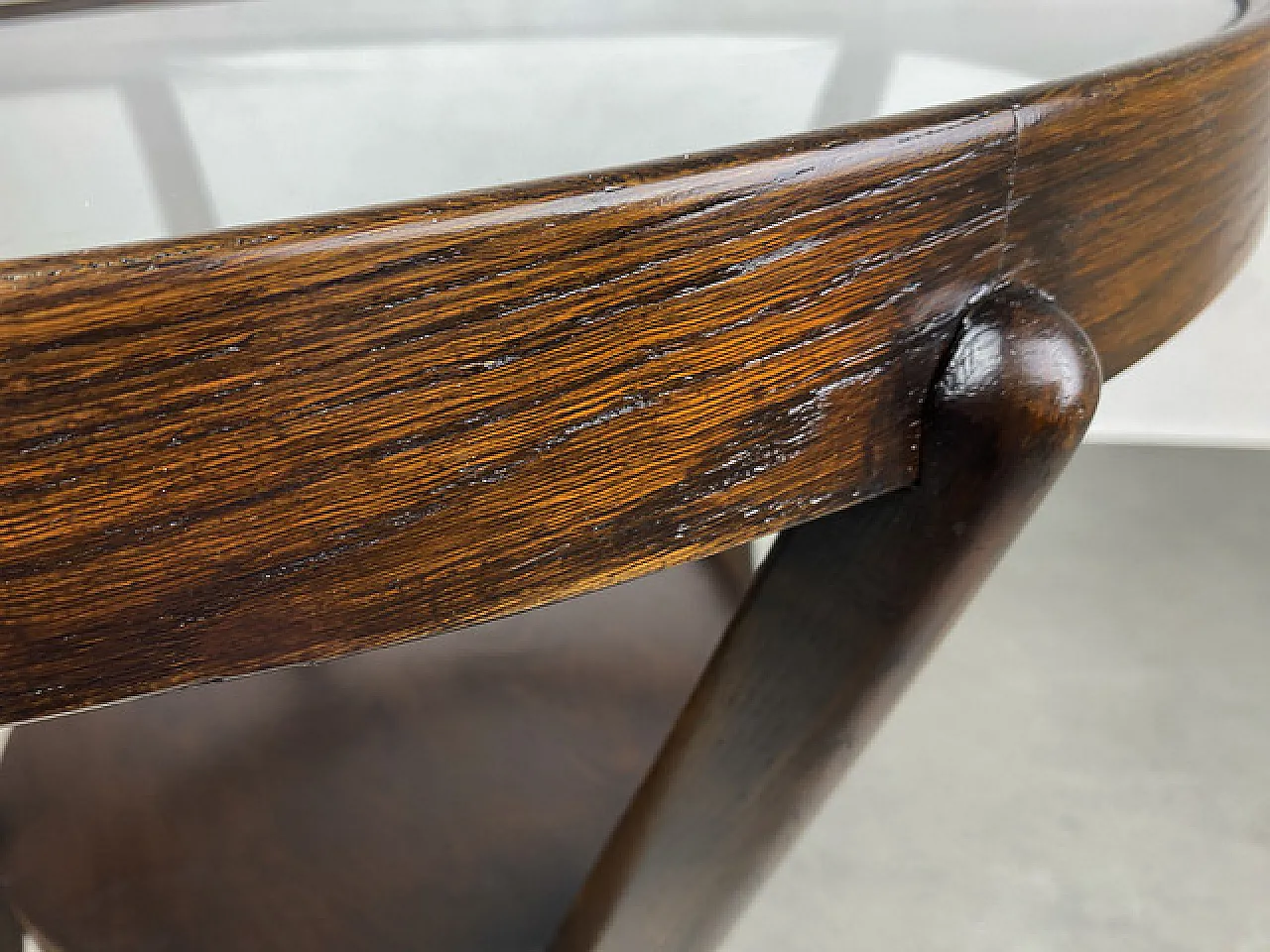 Coffee table by Kropáček & Koželka "Night Saturn" - 1950s 6