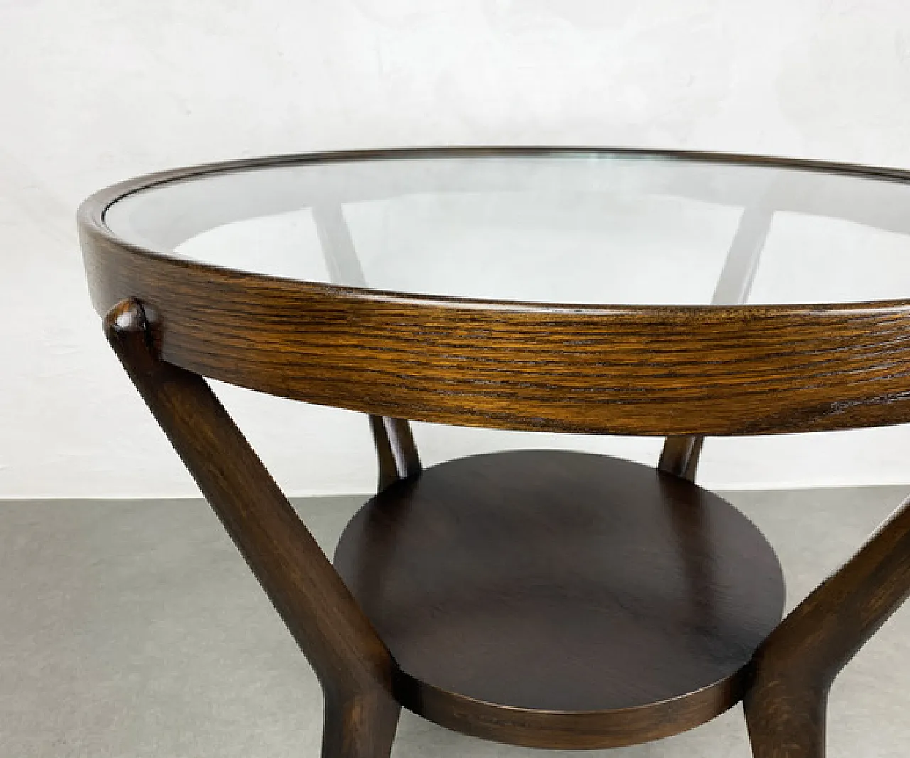Coffee table by Kropáček & Koželka "Night Saturn" - 1950s 7