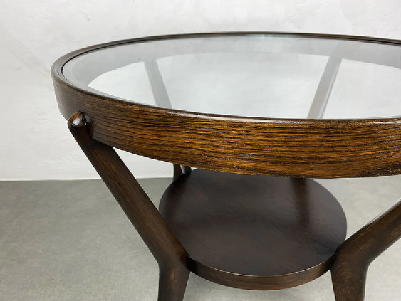 Coffee table by Kropáček & Koželka "Night Saturn" - 1950s 10