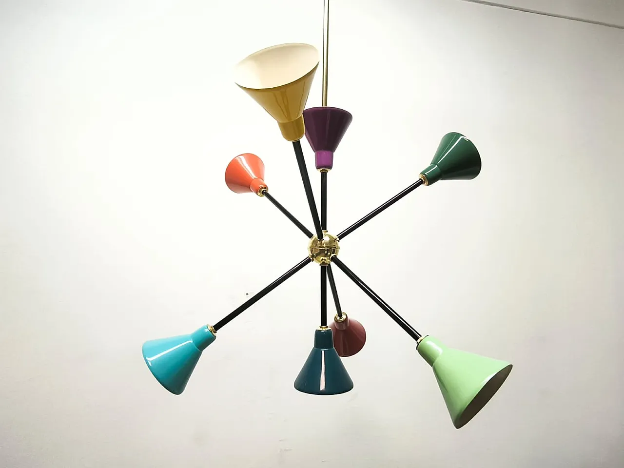 Metal Sputnik light, 1960s 2