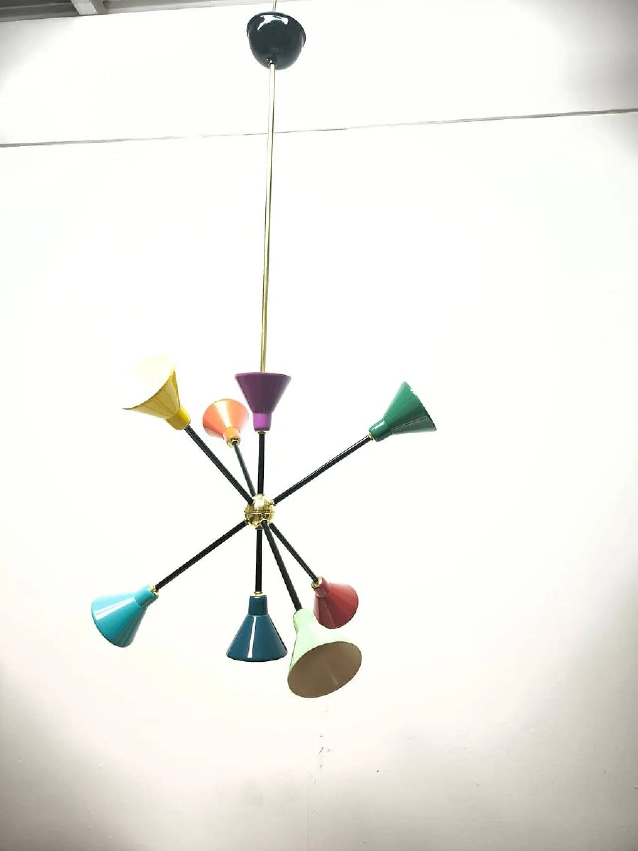 Metal Sputnik light, 1960s 4