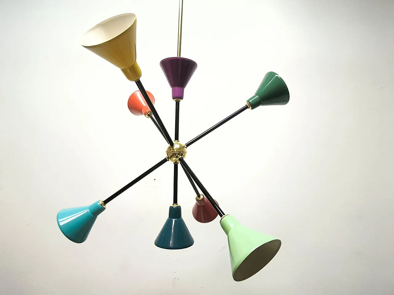 Metal Sputnik light, 1960s 5
