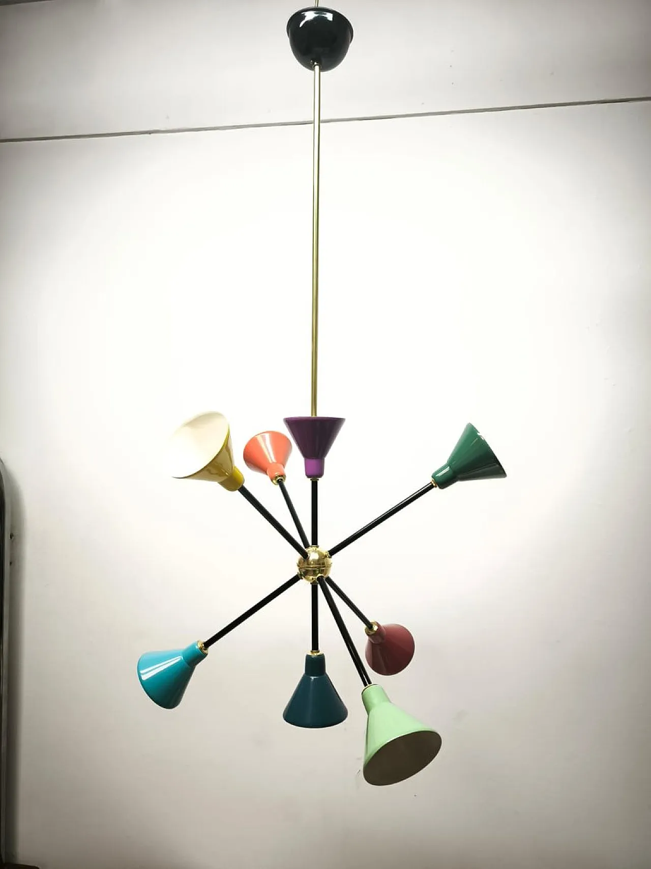 Metal Sputnik light, 1960s 6