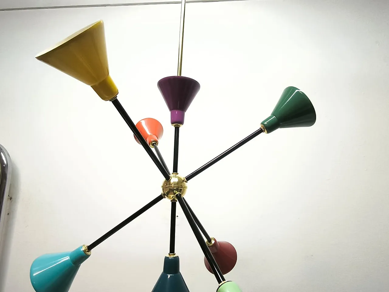Metal Sputnik light, 1960s 10