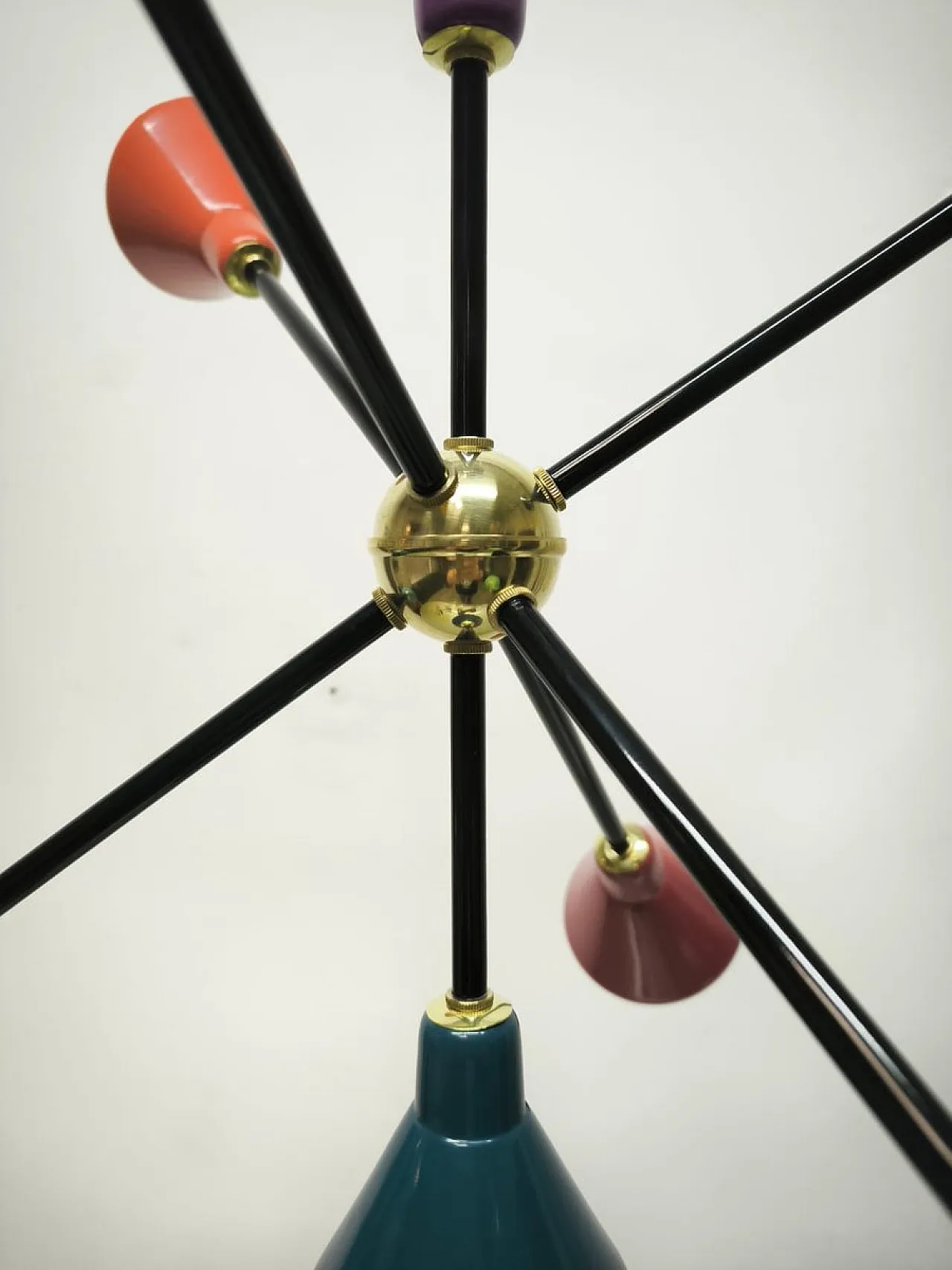 Metal Sputnik light, 1960s 11