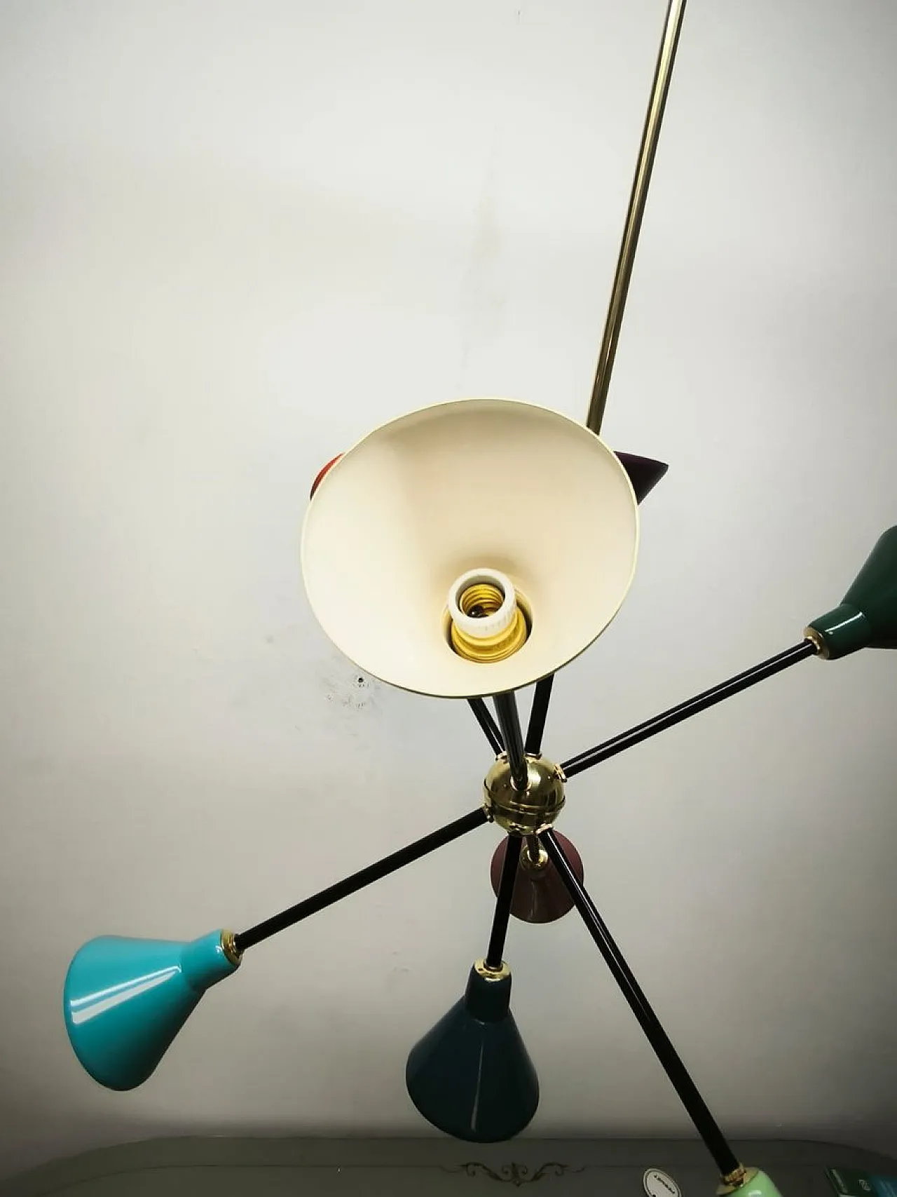Metal Sputnik light, 1960s 15