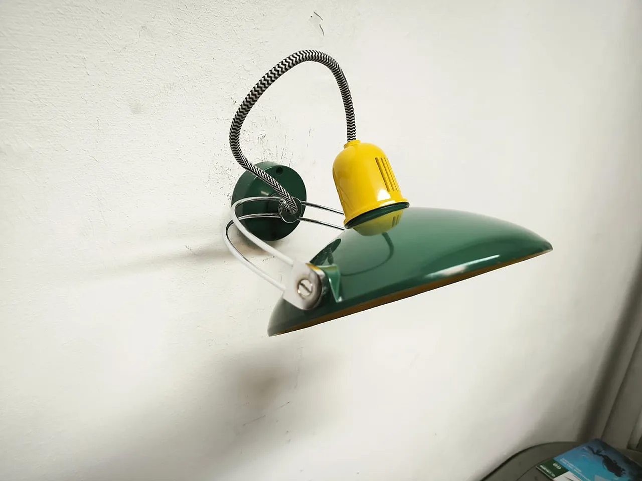 Luna wall light from Philips, 1980s 5