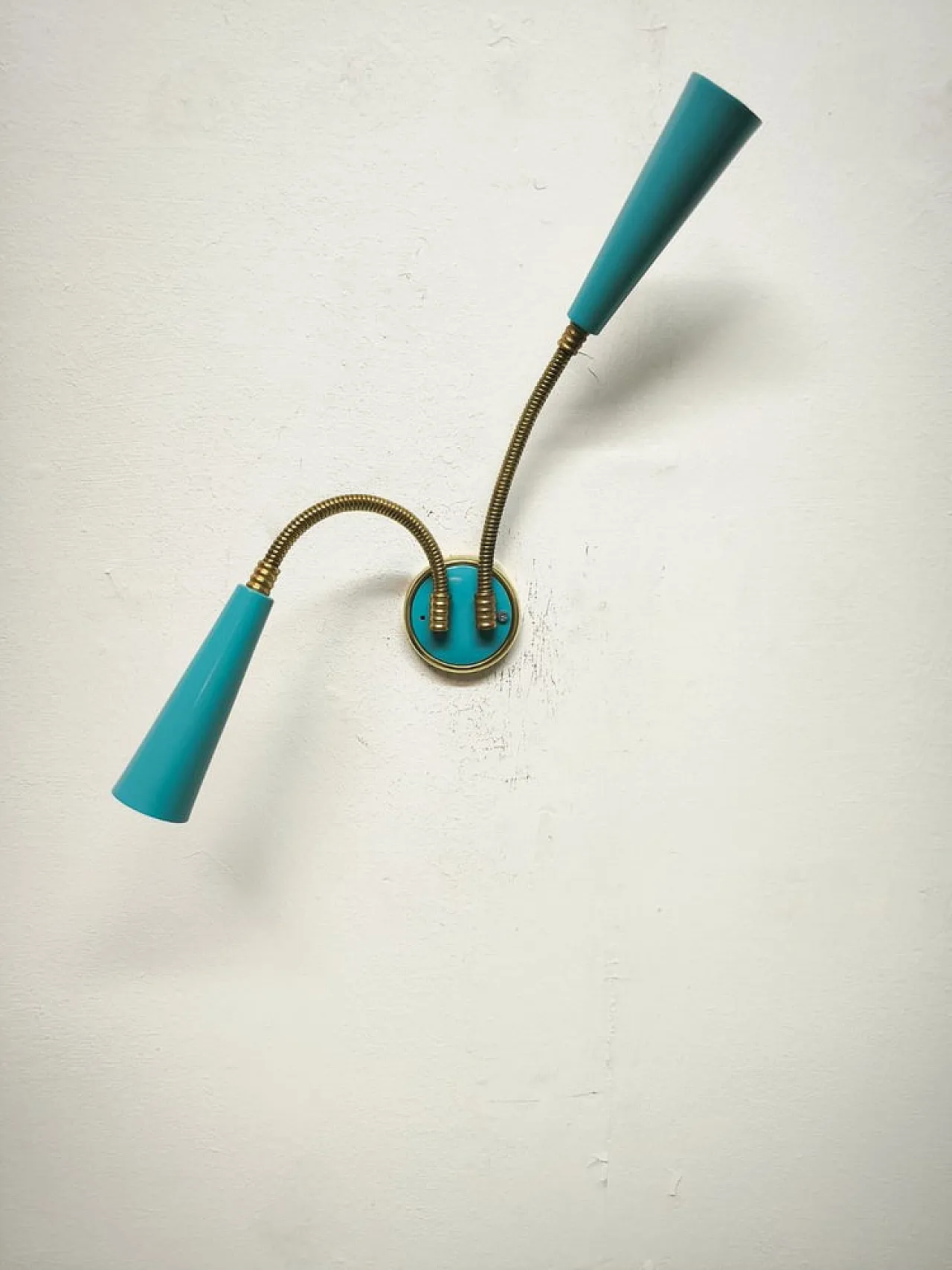 Lampadario Sputnik con bracci regolabili, anni '60 4