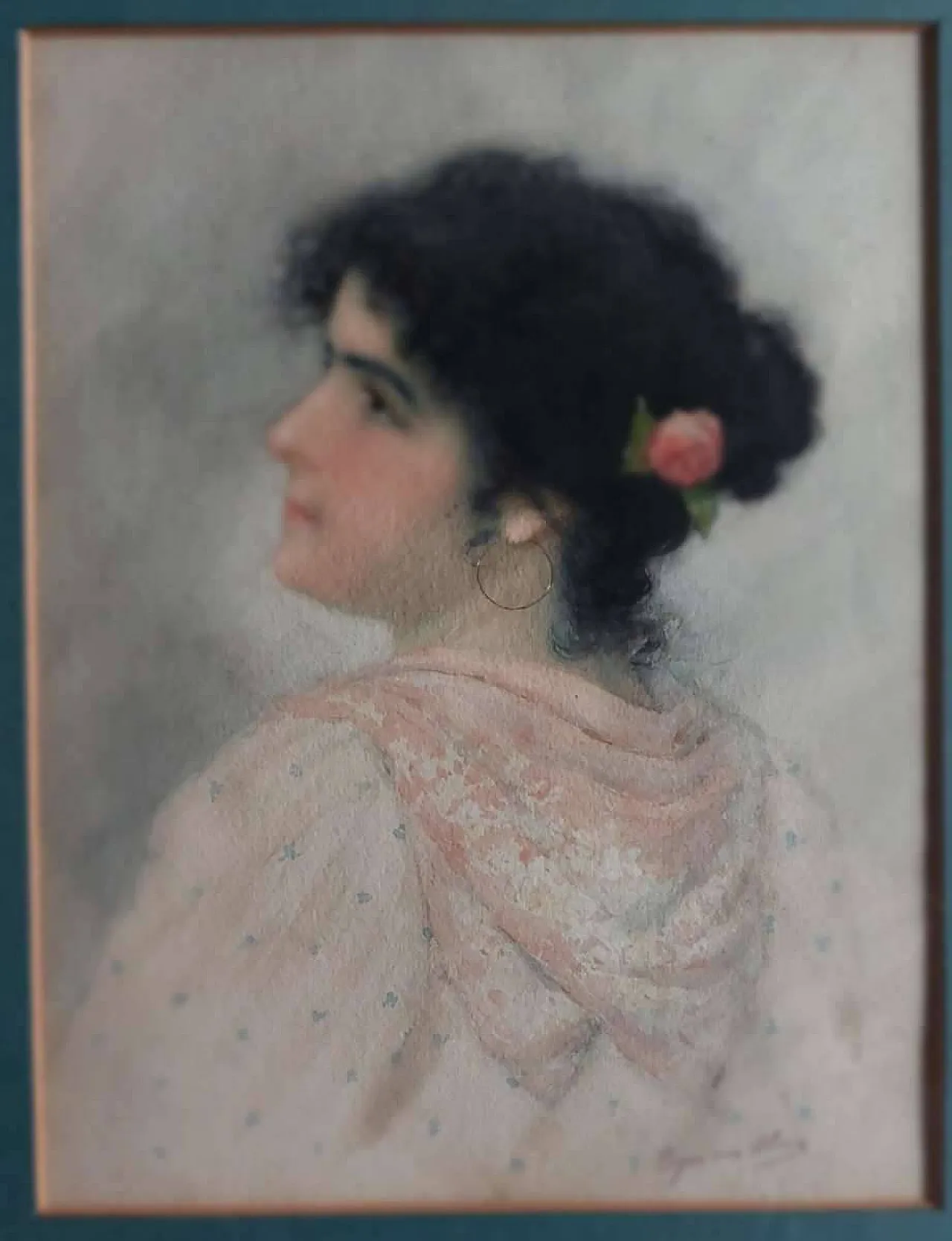 Ritratto di giovane bellezza - Eugen Von Blaas, inizi del XX secolo 2