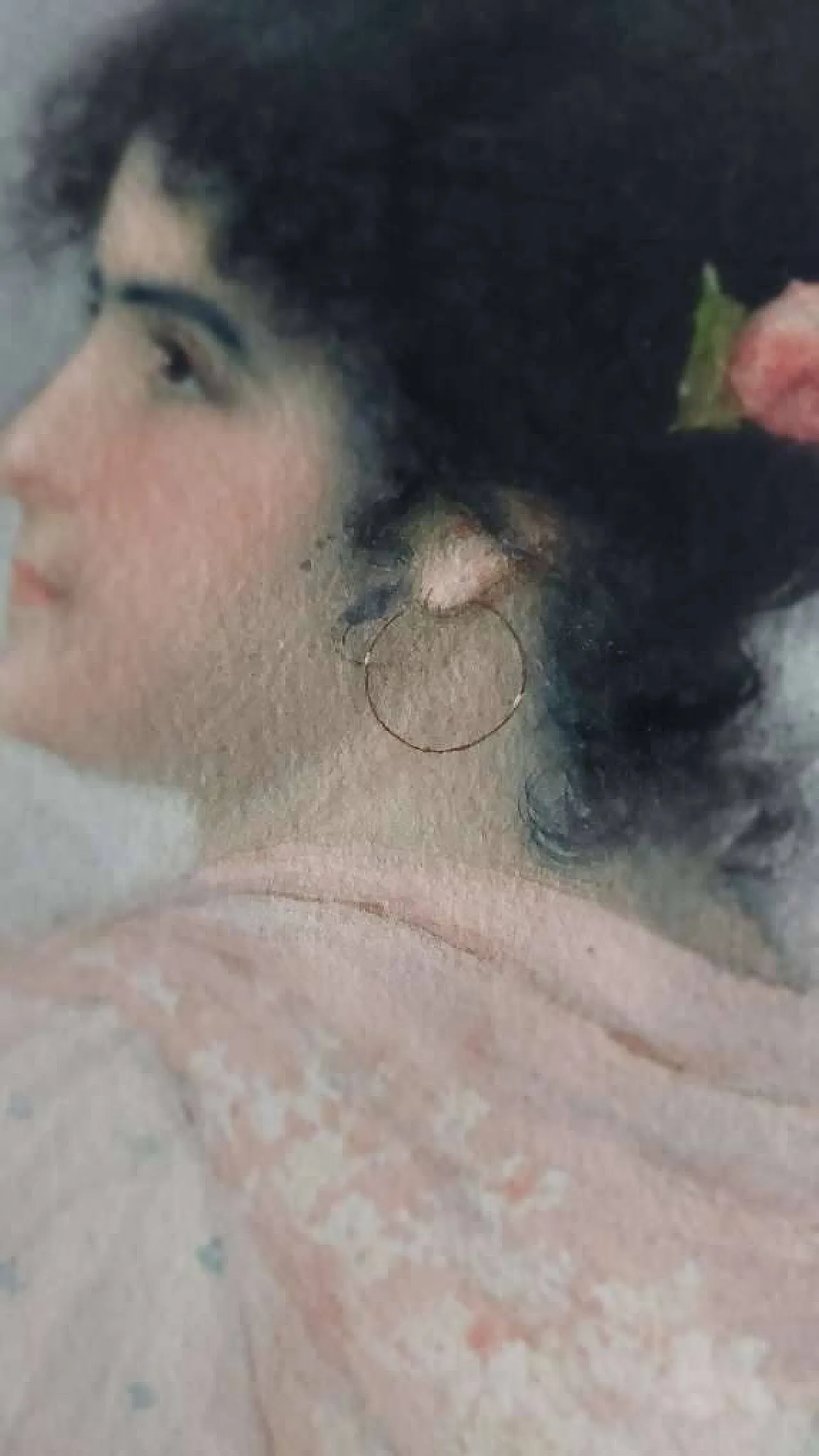 Ritratto di giovane bellezza - Eugen Von Blaas, inizi del XX secolo 6