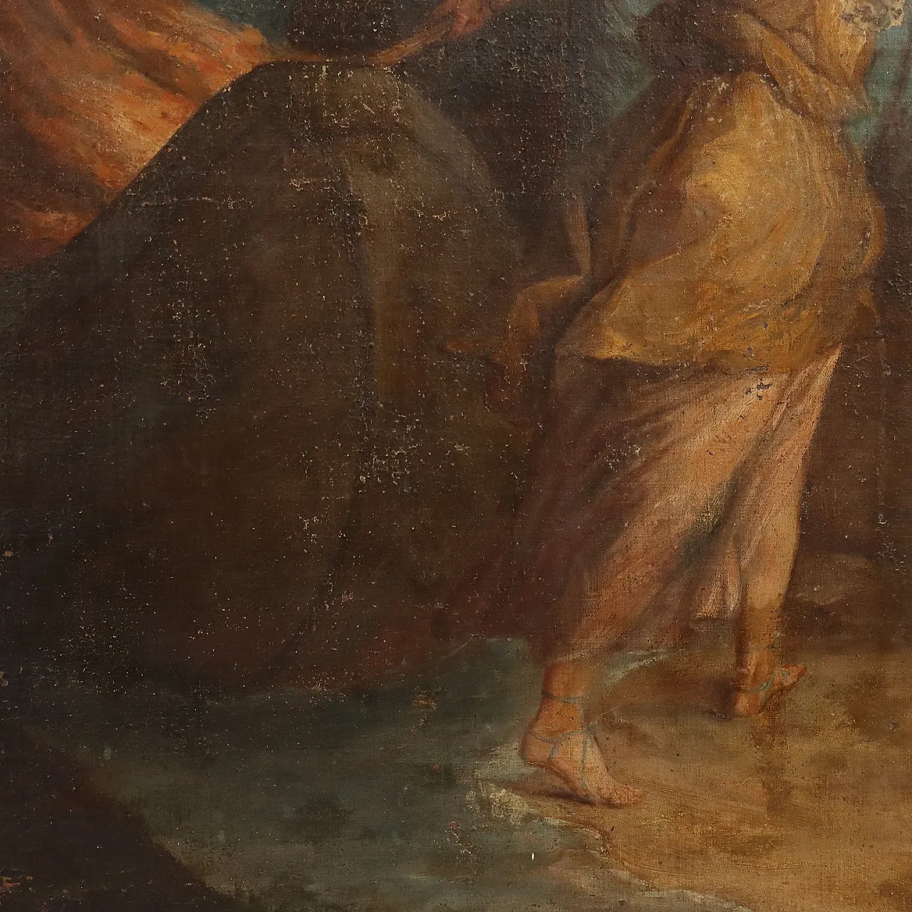 The Nymphs Burn Telemachus' Ship, oil on canvas, 17th century 7